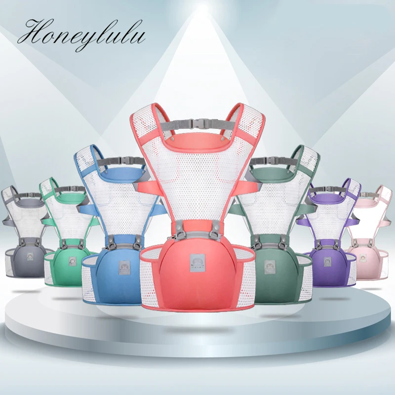 Honeylulu дышащая летняя детская переноска Хипсит(пояс для ношения ребенка) слинг для новорожденных кенгуру для ребенка Ergoryukzak Детский рюкзак Хипсит