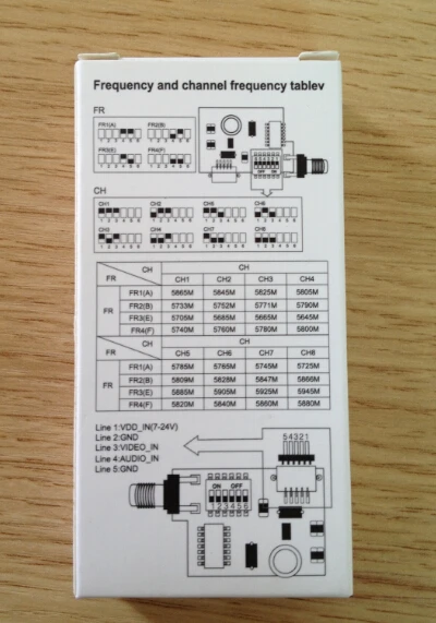 Skyzone Super Mini 7 3g 5 8G 32Ch 200mW A/V передатчик модуль (TX) TS5823/RP SMA jack Бесплатная