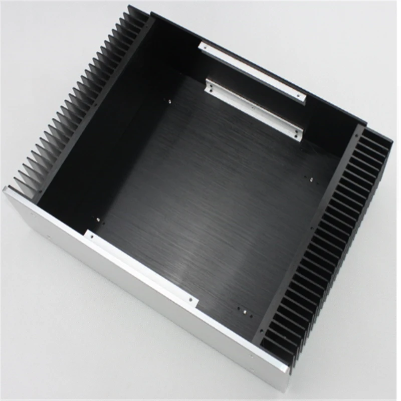 

WA61 All aluminum amplifier chassis / Preamplifier case / AMP Enclosure DIY box (430 *110*312mm)