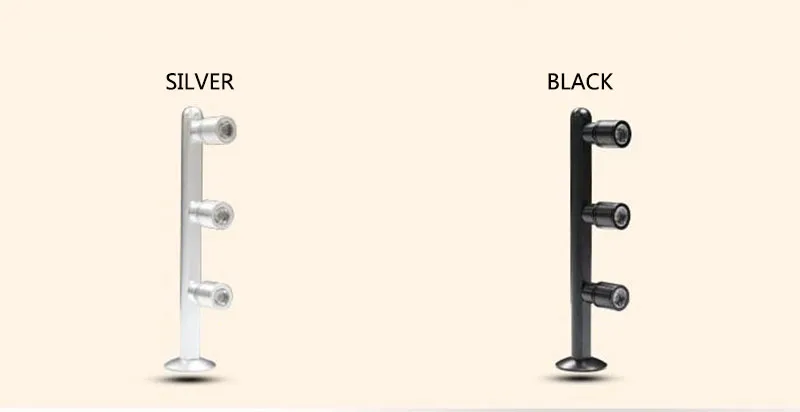 Светодиодный 1 3 Вт светодиодный шкаф точечный для ламп счетчик ювелирные