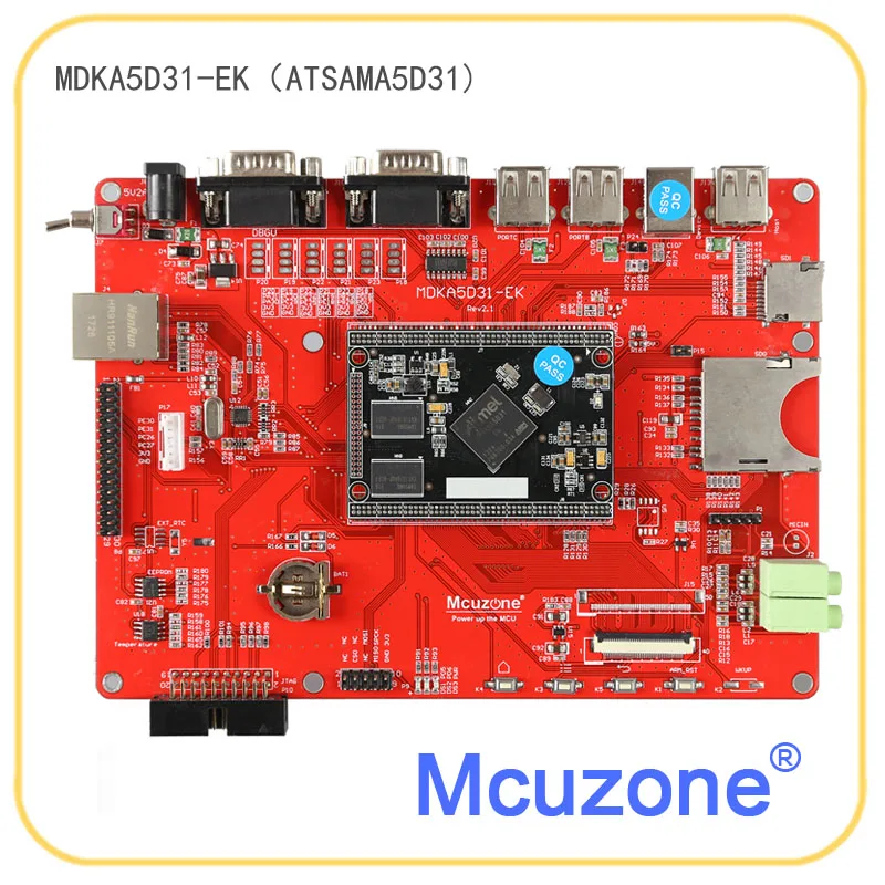 ATSAMA5D31 MDKA5D31-EK комплект разработки 536 МГц Cortex-A5 cpu 256 Мб DDR2 NAND высокоскоростной USB ISI