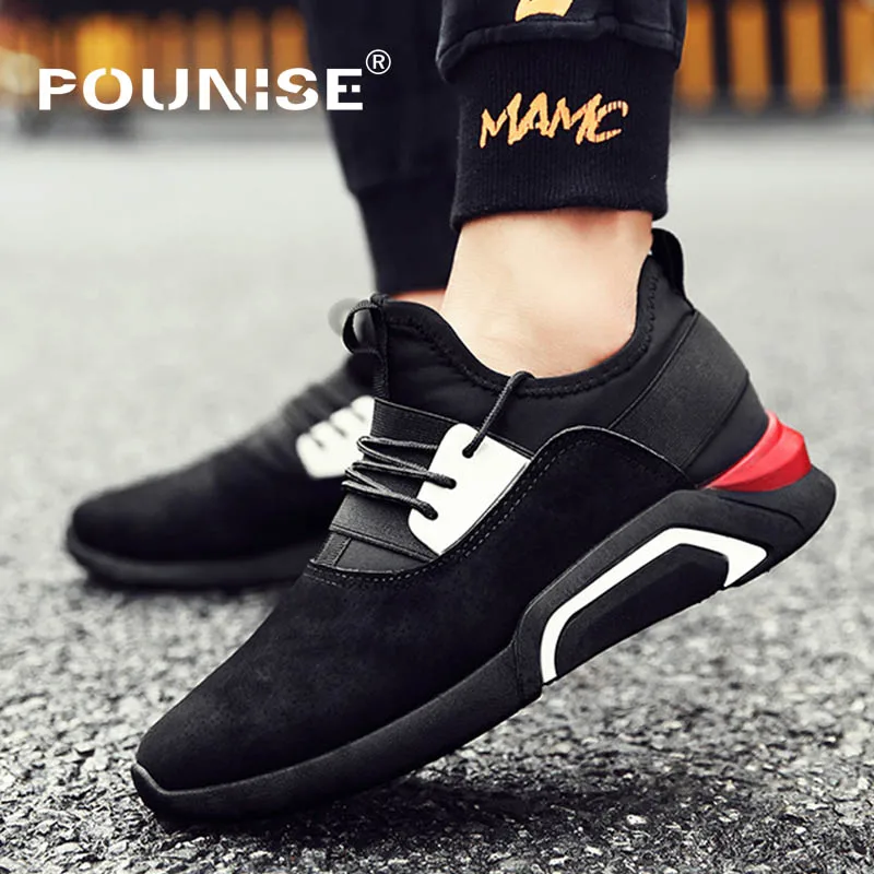 Winter Autumn Men's Fashion Casual Shoes Trend Male Air Mesh Breathable Men Sneaker Flats Classic | Обувь