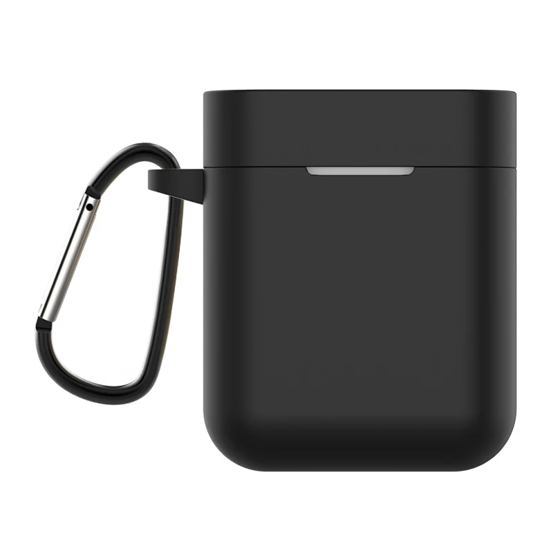 Силиконовый чехол для наушников с карабином для Xiaomi Air Pro Bluetooth, беспроводной защитный чехол для гарнитуры, защитный чехол