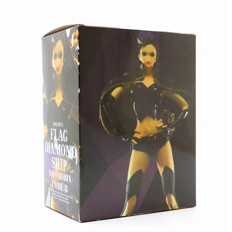25 см одна штука Nicole Robin In Black Фигурки игрушки Модель Кукла Miss Allsunday Аниме Фигурка