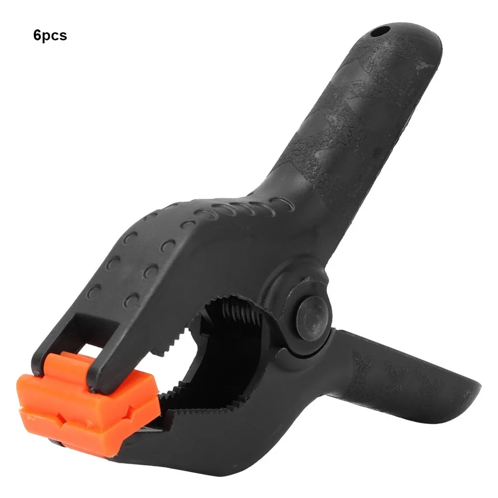 Сверхмощный деревообрабатывающий пластиковый пружинный зажим 6 шт. типа 4 дюйма