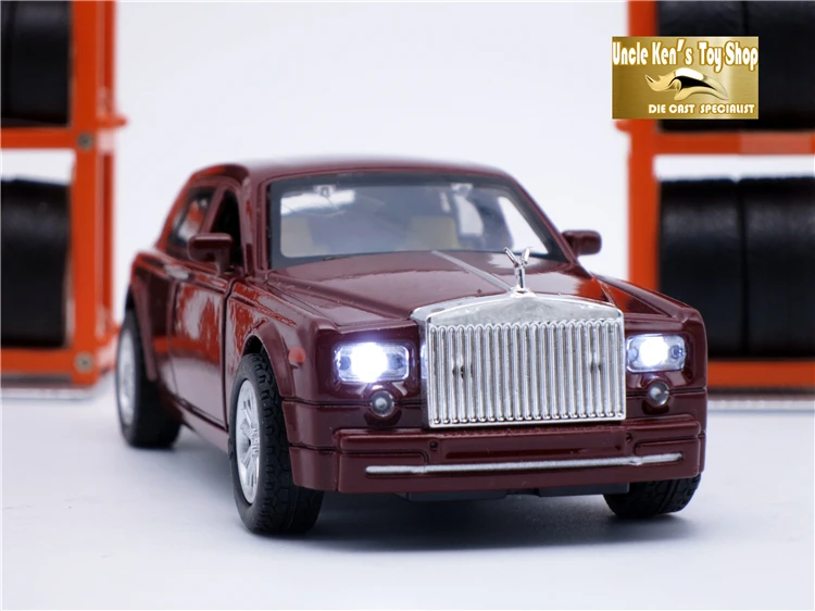 Коллекционные литые модели рулонов Royce автомобиль из сплава брендовые