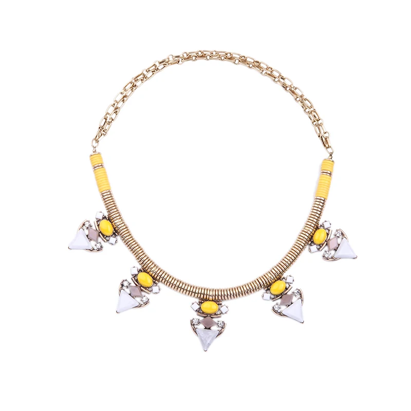 New Brand Statement Geometric Bib Necklace Handmade Egypt Jewelry Collier Femme Free Shipping Choker Neclace | Украшения и