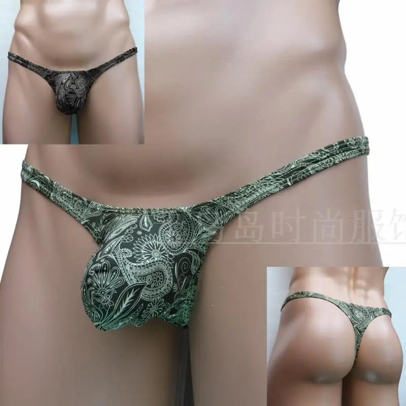 Модная Классическая винтажная мужская сумка Пейсли с низкой талией|low-waist|bulge pouch |