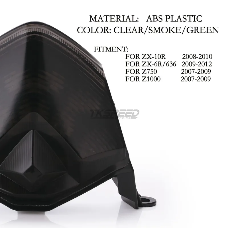 Задний светодиодный сигнал поворота для мотоцикла задний фонарь стоп KAWASAKI