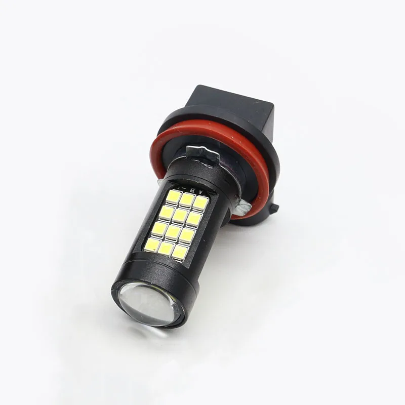 DC 12V/ 24V Универсальный 21W H8 H11 2835 42SMD светодиодный фонарь для передних/задних