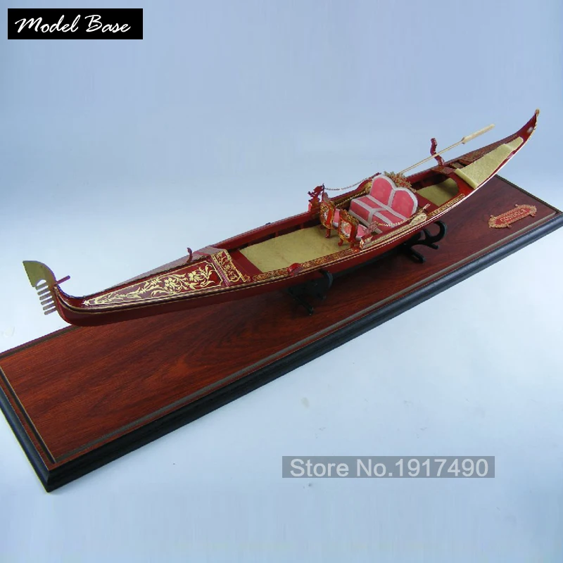 Деревянный корабль комплекты моделей 3d лазерная резка весы 1/20 Свадьба Гондола