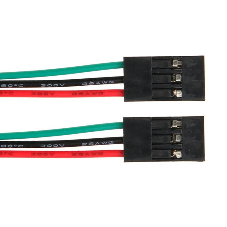 12 шт. x 30 см кабель Dupont 3pin M M/F F соединительный провод для 3D принтера Reprap|reprap cables|for 3d