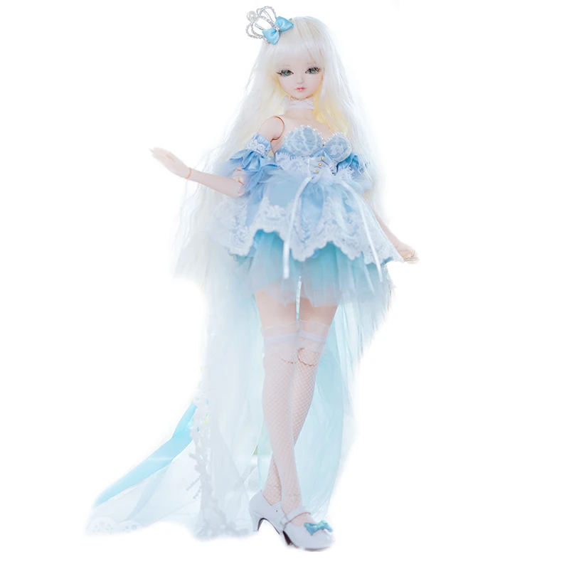like the picture 1/4 BJD Blyth кукольные № 10 волосы цвета блонд для наращивания механическое соединение тела с косметикой, включая кожу головы, глаза, одежда reborn для девочек ледяное - Цвет: like the picture