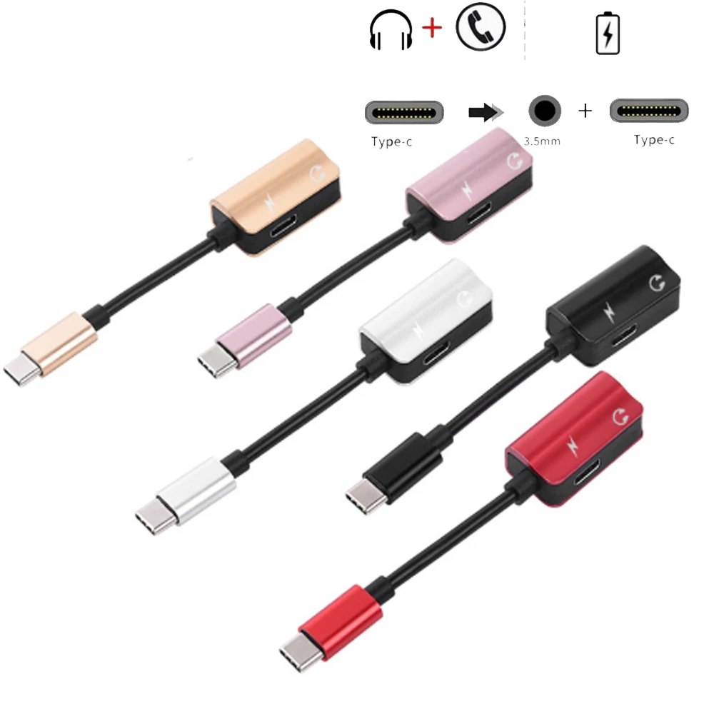 Для Letv Тип C до 3 5 наушники адаптер USB 1 мужской мм AUX аудио разъем кабель конвертер