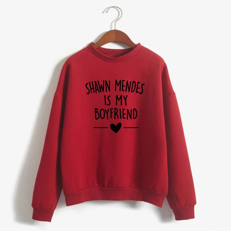 Shawn, мужские толстовки, женские, мужские, Harajuku, Осень-зима, толстовка, Shawn, мужские, des Is My Boyfriends, с буквенным принтом, Повседневная Толстовка