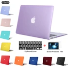 Чехол для ноутбука MOSISO, матовыйПрозрачный чехол для Apple Macbook Air 13 A1932 2018, чехол для ноутбука Mac Air 13 дюймов, модель A1466 A1369