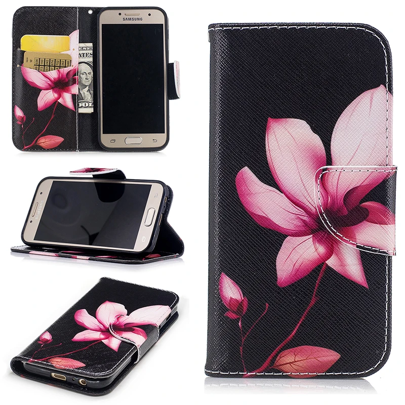 Для Coque samsung galaxy a5 2017 a720 Чехол кожаный кошелек телефон чехлы для A520 чехол откидная