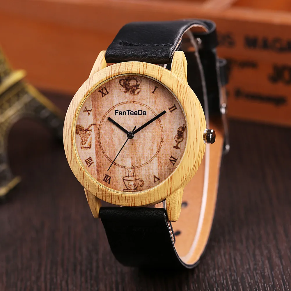 Для мужчин часы моделирование кварцевые с кожаным ремешком и пряжкой
