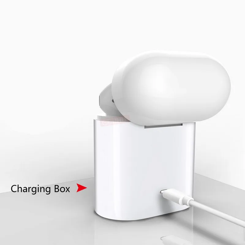 GETIHU мини Близнецы Bluetooth спортивные наушники стерео наушники вкладыши беспроводные наушники гарнитура для Samsung для iPhone