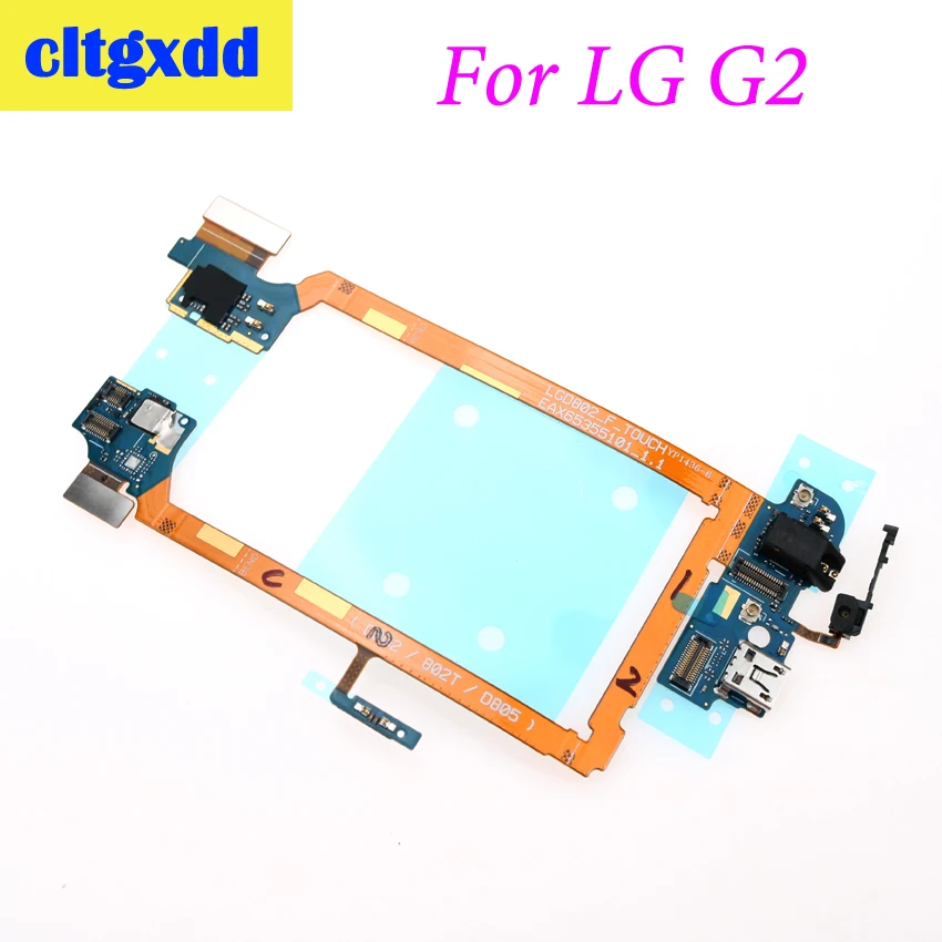 Cltgxdd для LG G2 D802 док разъем зарядное устройство Порт USB гибкий кабель Разъем