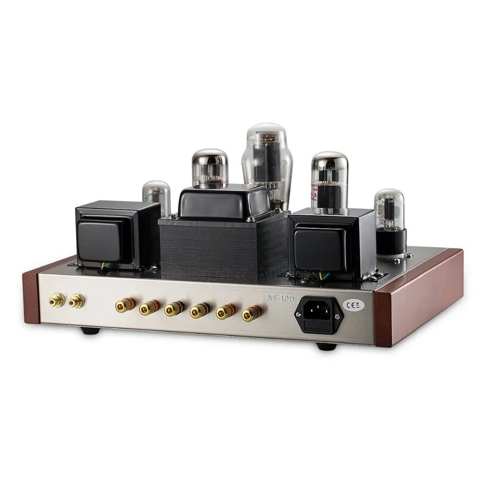 Nobsound 6H9C+ EL34B вакуумный ламповый усилитель HiFi аудио одиночный класс стерео усилитель мощности чисто ручной работы 13 Вт+ 13 Вт