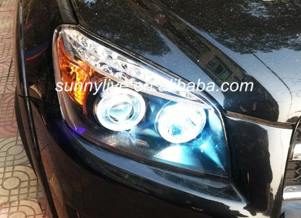 Для TOYOTA RAV4 светодиодный головной фонарь ангельские глазки 2009-2010 LDV1