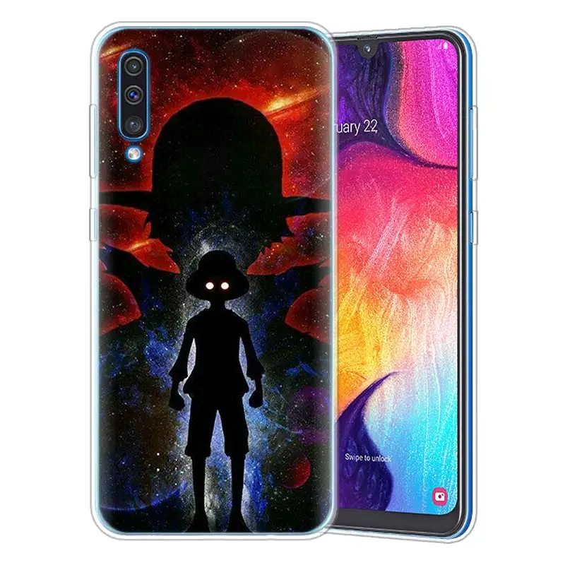 06 Одна деталь аниме чехол для samsung A50 A70 A20e A60 A40 A30 A20 A10 M30 M20 M10 A7 A9 силиконовый чехол Fundas Capa чехол для телефона Coque - Цвет: 06