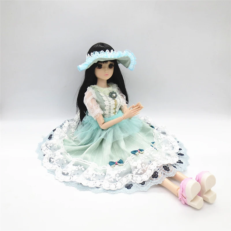 Пушистая юбка для 1/3 60 см куклы BJD Милая одежда платье пасторальный стиль одежда праздничная юбка DIY аксессуар элегантный костюм игрушки