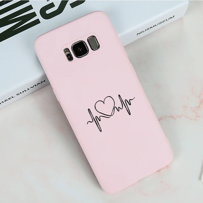 СПС samsung A70 чехол для A50 samsung Galaxy A40 A30 A20 A10 A50 A7 A8 A6 плюс J4 J6 чехол силиконовый мягкий чехол с покрытием "любящим сердцем"