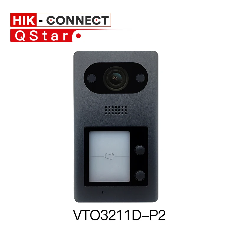 DH оригинальный VTO3211D P2 IP 2 кнопка вилла Открытый станции без логотипа удаленного