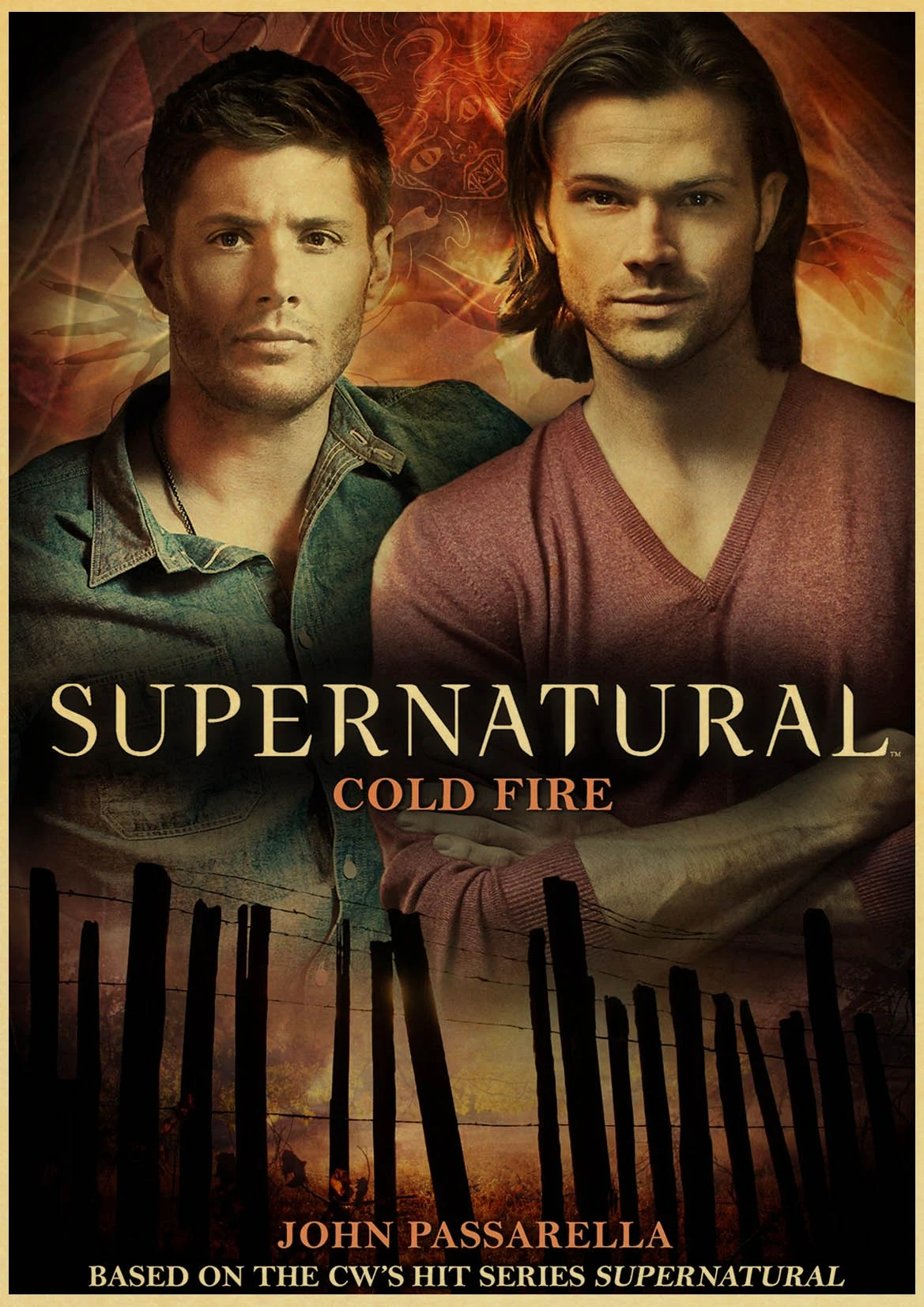 Постер сериала "Сверхъестественное" Jensen Ackles винтажные плакаты и принты крафт-бумага барная комната Домашний декор Настенная Наклейка - Цвет: K105