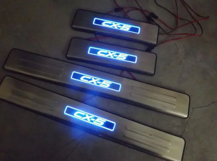 Автомобильные фары нержавеющая сталь двери пластины для порогов подходит