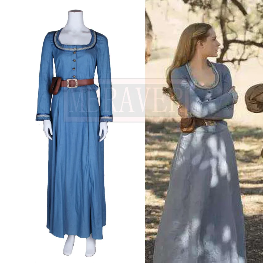 Костюм для косплея на Хэллоуин Westworld dolors любой размер бесплатная