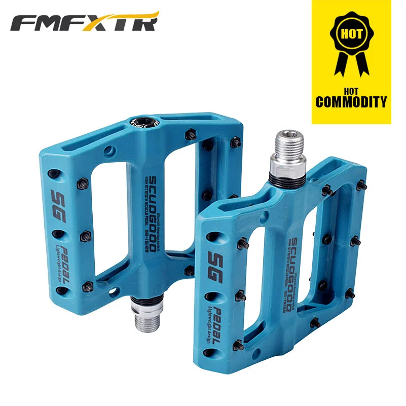 FMFXTR Bike Pedal Bicycle Pedals 3 Sealed Bearing Nylon Anti-slip Cycle Ultralight Cycling MTB bike Accessories