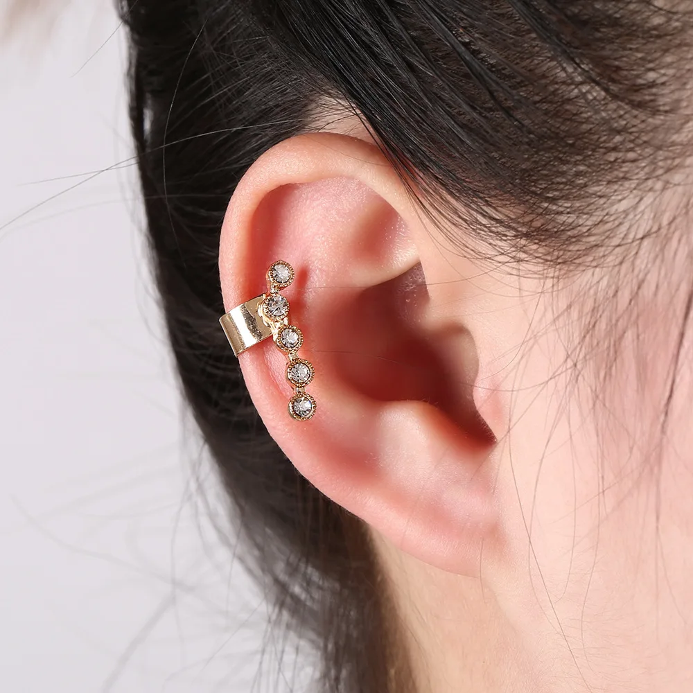 new oorbellen ear clip earrings cuff boucle d'oreille pendientes mujer moda kolczyki orecchini aretes earcuff | Украшения и