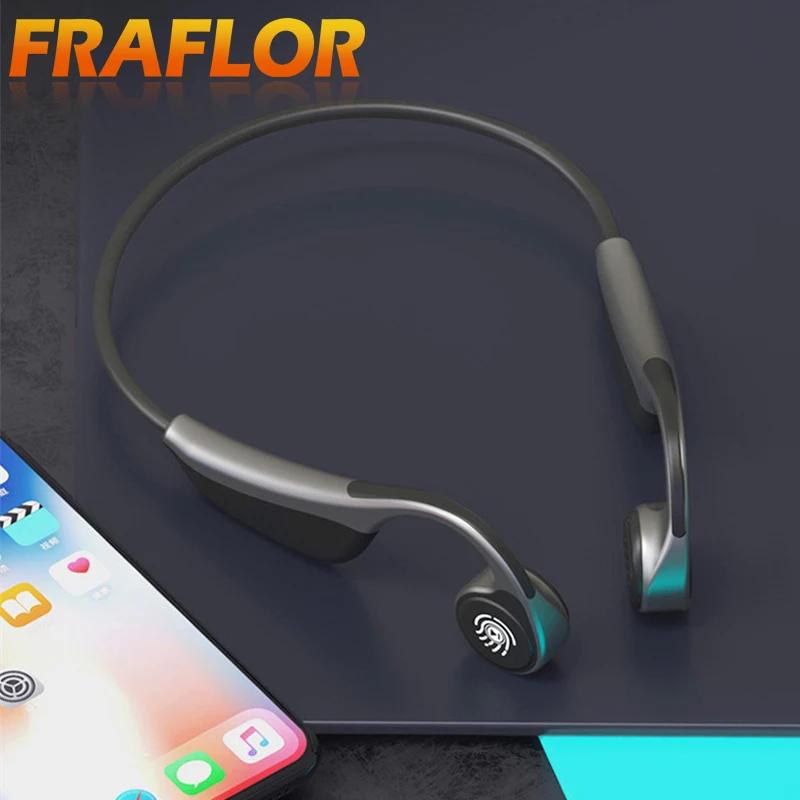 V9 наушники Bluetooth 5 0 Гарнитура костной проводимости беспроводные уличные