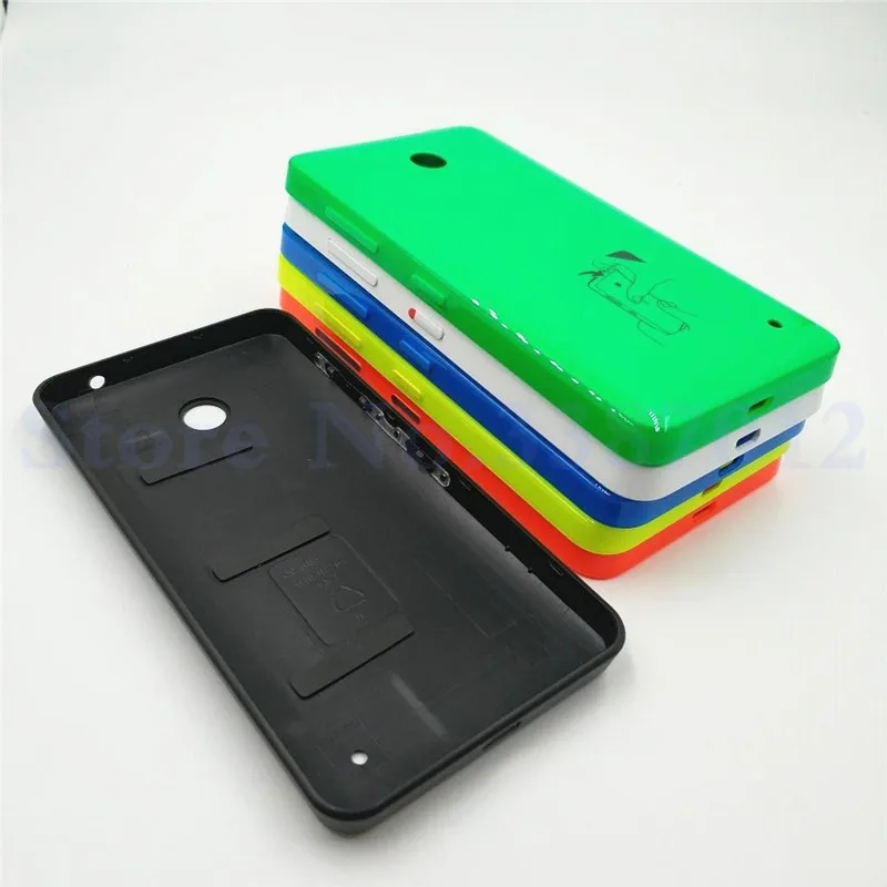10 шт./лот новая Крышка корпуса для Nokia Lumia 630 635 N630 N635 задняя крышка батарейного