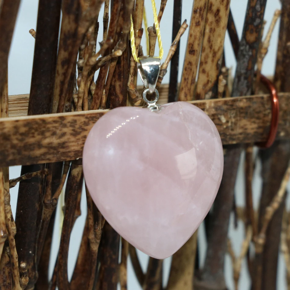 

6 style 2pcs charms crystal tiger eyes sandstone stone opal heart shape pendant women fashion accessories diy jewelry 18mm B1833