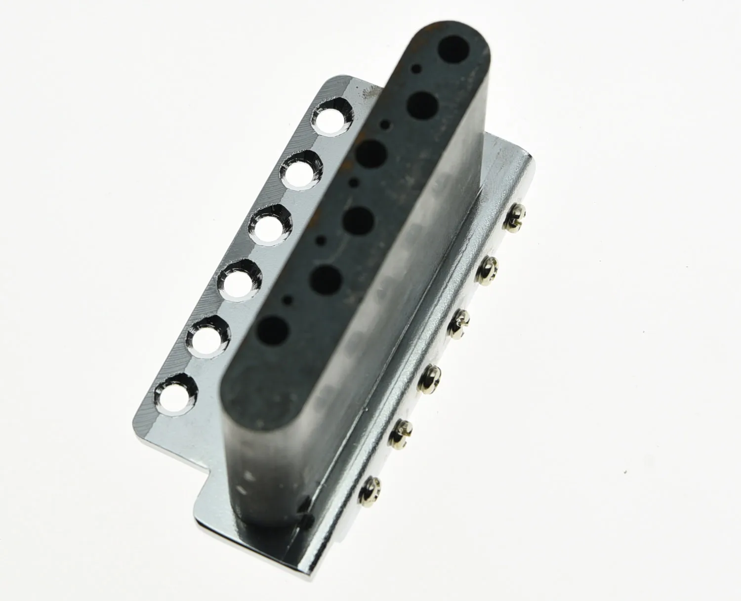 Качество Wilkinson хром ST Tremolo мост WVCSB со стальной блок и винтажные седла