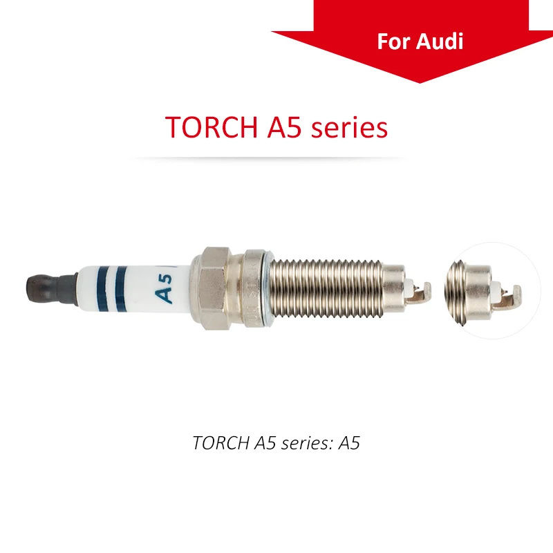 Цельнокроеное платье Китай факел свечи платины автомобильная свеча Glow TORCH A5 для