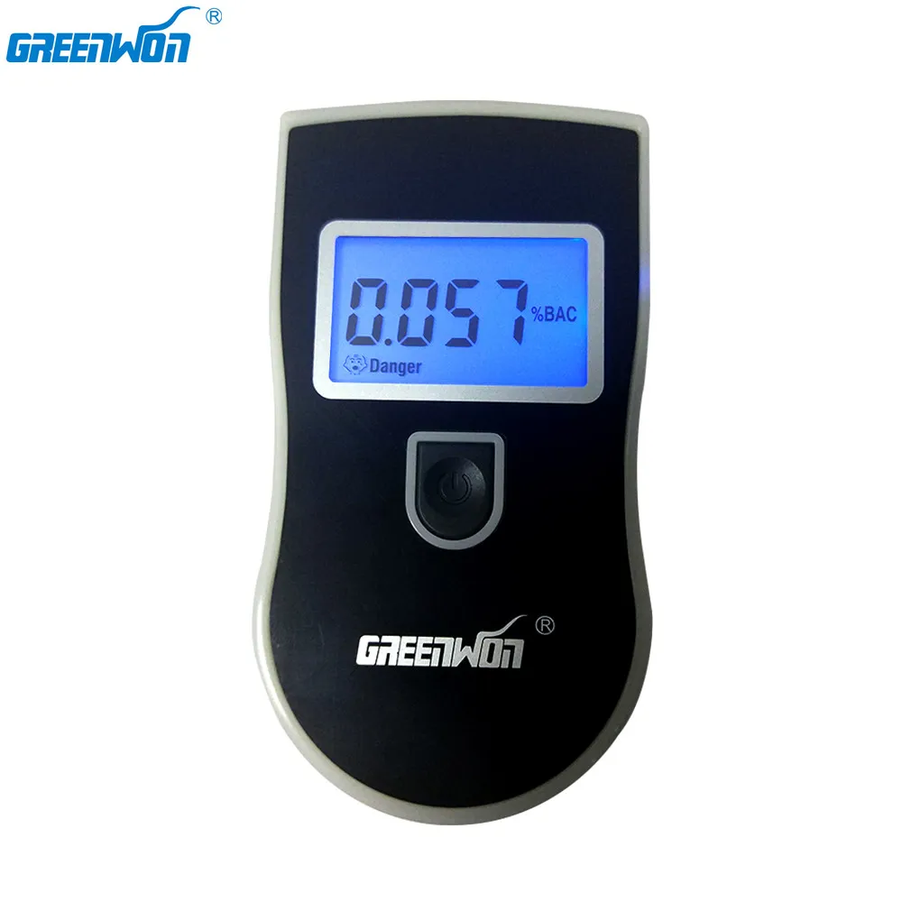 

GREENWON HUALIXIN digital LCD dislay alcohol breathalyzer/ breath alcohol tester for car accessories