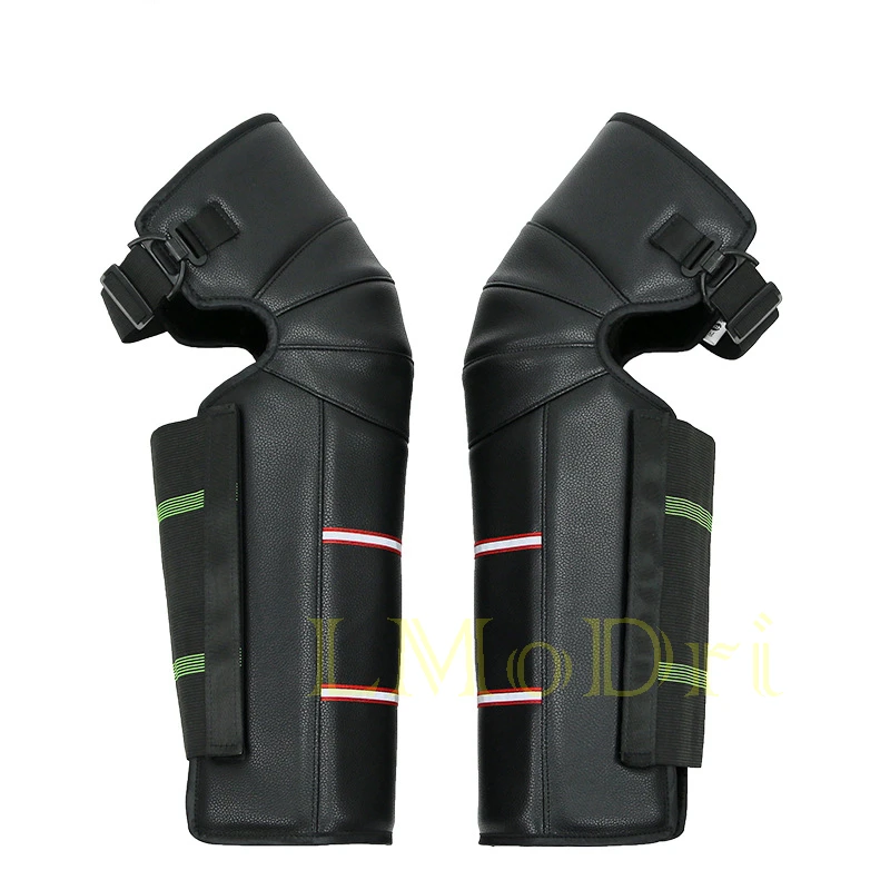 Мотоциклетные теплые наколенники LMoDri Непродуваемые зимние из искусственной