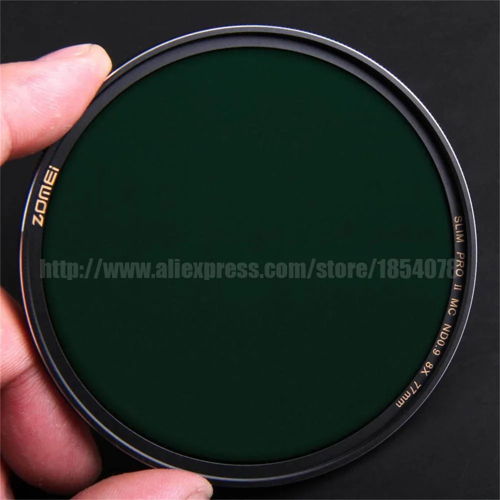 Новый оптический фильтр Zomei MC ND8 ND0.9 52 мм 58 67 72 77 82 Pro для объектива Canon Nikon Sony Sigma |