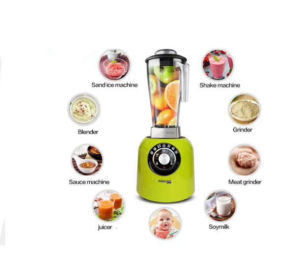 2L Multi-functional Juicer Fruit Vegetable Juice Extractor with Food Mixing /Milk Shake/Solid Food/Juicing PRO - 10S | Бытовая техника