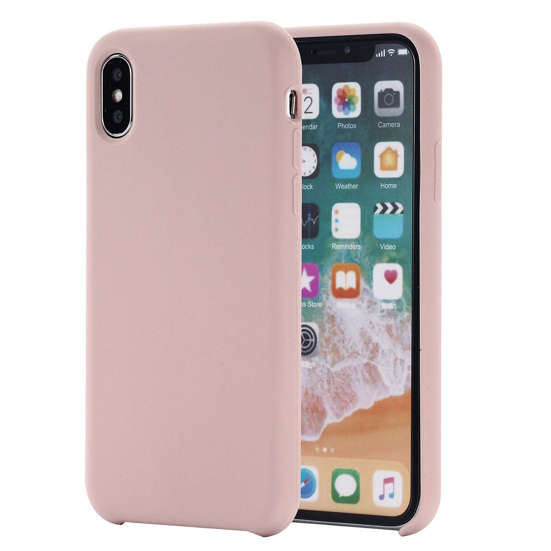 PIXIU оригинальный официальный силиконовый чехол для Apple iPhone X XS Max XR 6 6S 5 5S SE