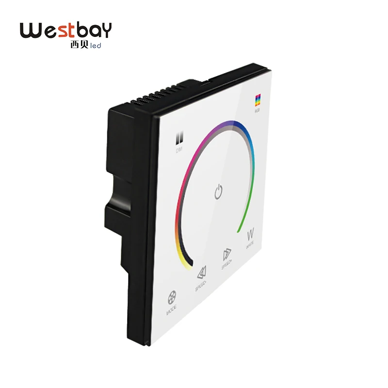 RGBW Сенсорный выключатель хрустальный светильник контроллер диммер светодиодный