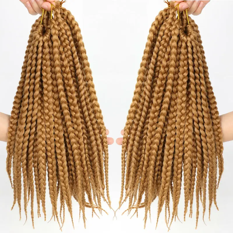14 box crochet braids inches crotchet hair synthetic for braid |