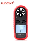 Цифровой Ручной Мини-измеритель скорости ветра, весы, анемометр, термометр WT816 w, без повреждений