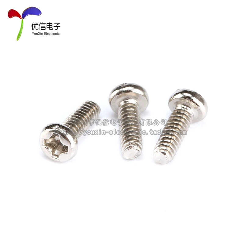 100 шт/винт с круглой головкой десять слов Тип болтов P M2 * 3 4 5 6 8 10 мм | Строительство