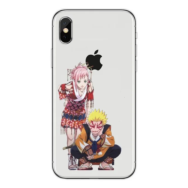 Hard PC Naruto Наруто Саске Какаши японского аниме Жесткий PC чехол для телефона для iPhone 10 8 7 6 6S Plus 5 5S SE XR X XS MAX чехол - Цвет: Hard PC Naruto